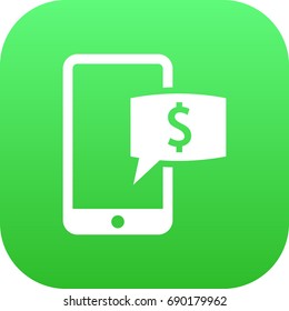 Isolated Electronic Payment Icon Symbol On Clean Background. Vector Online Banking Element In Trendy Style.