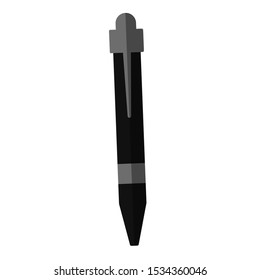 Isolated elegant pen on a white background - Vector