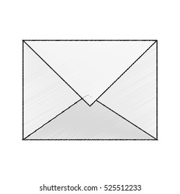 Isolated email envelope design