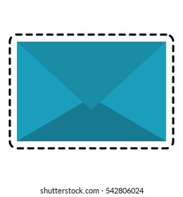 Isolated email envelope design