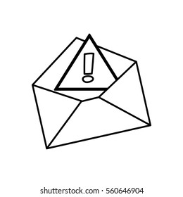 isolated email or Mail symbol icon vector illustration graphic design