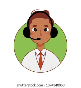 Isolated employee man professions jobs icon logo - Vector