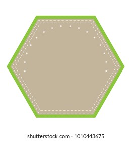 Isolated empty label