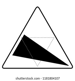 Isolated empty sale label. Vector illustration design
