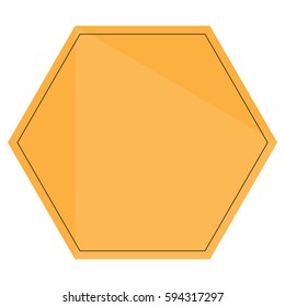 Isolated empty transit signal on a white background, Vector illustration