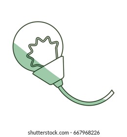isolated energy bulb
