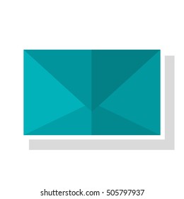 Isolated envelope mail design