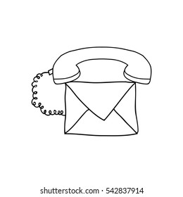 Isolated envelope and phone design