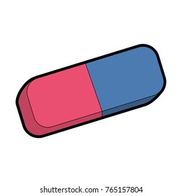 Isolated eraser design