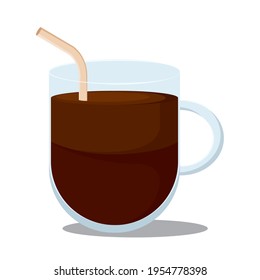 Isolated espresso coffee cup - Vector illustration design