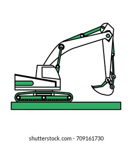 Isolated excavator design