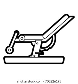 Isolated exercise machine design