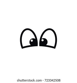 Isolated Eyesight Icon. Watching Vector Element Can Be Used For Watching, Eyesight, See Design Concept.