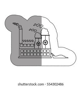 Isolated factory and pollution design