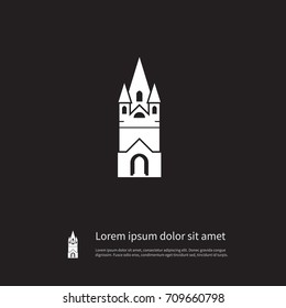 Isolated Faith Icon. Cathedral Vector Element Can Be Used For Faith, Cathedral, Church Design Concept.