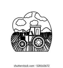 Isolated farm tractor design