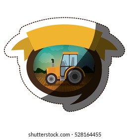 Isolated farm tractor design