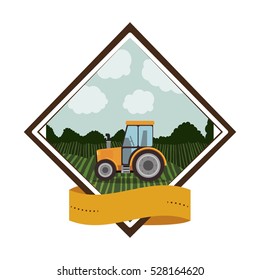 Isolated farm tractor design