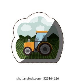 Isolated farm tractor design
