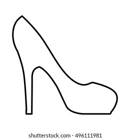Isolated female heel design