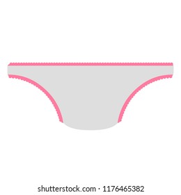Isolated female underwear image. Vector illustration design