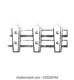 Isolated fence design