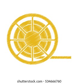 Isolated film reel design