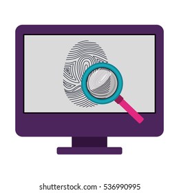 Isolated fingerprint and computer design