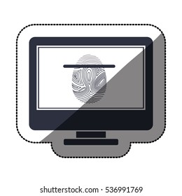 Isolated fingerprint and computer design
