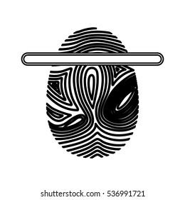 Isolated fingerprint design