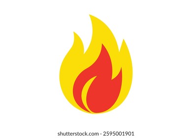 Isolated Fire Flame Icon, fire flame icon, burning fire, fire symbol, flame clipart, flame logo