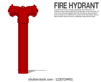 Isolated Fire hydrant on transparent background