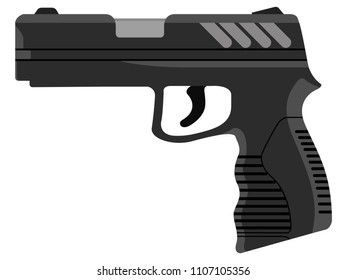 Isolated firearm icon