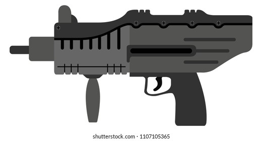 Isolated firearm icon