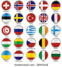 isolated flags