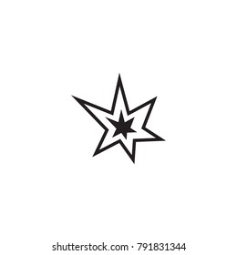 Isolated Flash Icon Symbol On Clean Background. Vector Bomb Element In Trendy Style.