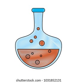 Isolated flask design