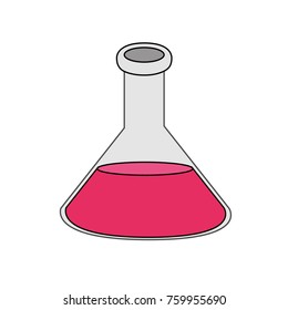 Isolated flask design