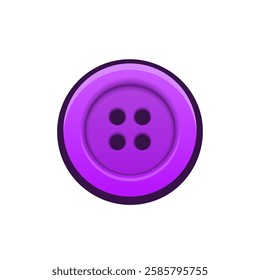 Isolated flat 3d cloathing button icon for game, interface, sticker, app. The sign in a cartoon style for match 3, arcade, rpg. The match 3 element sprite for craft element in hyper casual mobile game