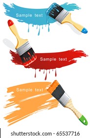 160,759 Painting brushes vector Images, Stock Photos & Vectors ...