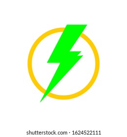 Isolated flat power icon vector 