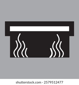 isolated flat style potted plant design