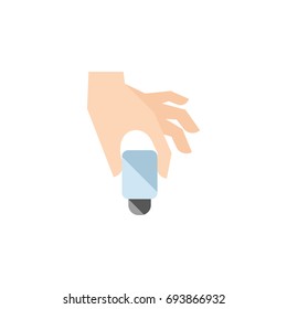 Isolated Flavor Flat Icon. Pour Vector Element Can Be Used For Flavor, Pour, Hand Design Concept.