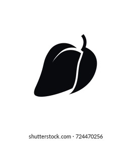 Isolated Fleshy Icon. Mango  Vector Element Can Be Used For Fleshy, Mango, Tropical Design Concept.