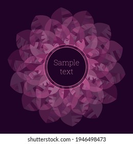 Flor aislada, elemento de diseño. Diseño para postal, tarjeta de visita o invitación. Hermoso fondo floral. Vector