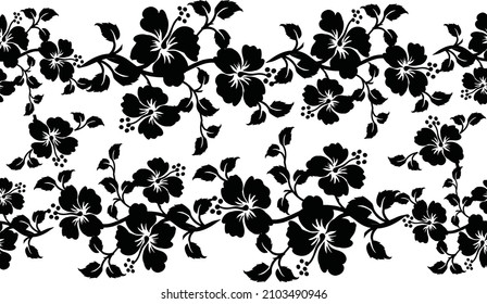 Isolated flower. Detailed line sketch. Alternative black and white floral detail