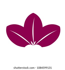 Isolated flower icon