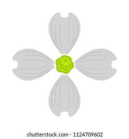 Isolated flower icon