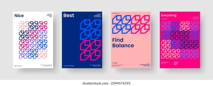 Isolated Flyer Design. Abstract Poster Template. Geometric Report Layout. Book Cover. Banner. Background. Business Presentation. Brochure. Handbill. Newsletter. Brand Identity. Leaflet. Advertising