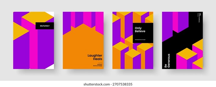Design de panfleto isolado. Modelo de relatório abstrato. Layout do plano de fundo criativo. Faixa. Cartaz. Apresentação de negócios. Brochura. Capa de Livro. Revista. Folheto informativo. Panfleto. Conhecimento manual. Portfólio